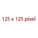 125 x 125 pixel